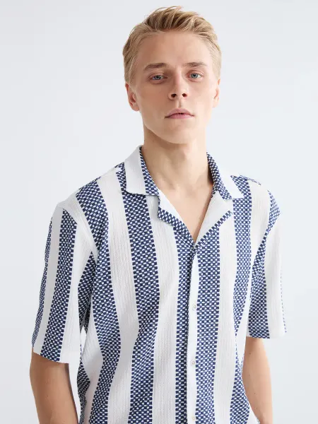 LC Waikiki Мужская рубашка regular fit в полоску