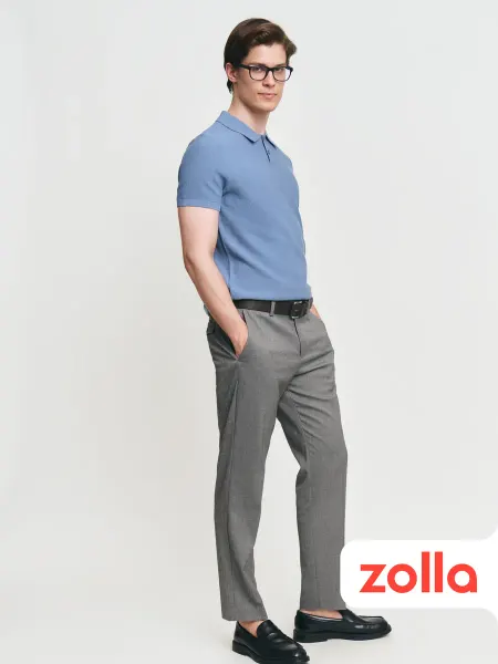 Zolla Мужские брюки Tapered со стрелками