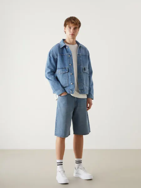 LC Waikiki Мужской Шорты джинсовые