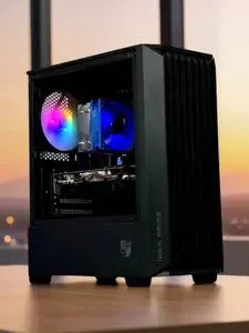 Системный блок Компьютер LuckyGame2 (Intel Xeon E5-2650V2, RAM 16 ГБ, SSD 1000 ГБ, NVIDIA GeForce GT 730 (4 Гб), Windows 10 Pro), черный