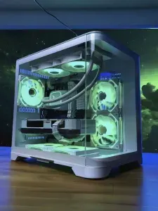 FIRESTRIKE Системный блок (Intel Core i5-12400F, RAM 32 ГБ, SSD 1000 ГБ, NVIDIA GeForce GTX 1660 SUPER (6 Гб), Windows 10 Pro), белый