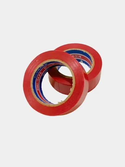 Изолента VINI-TAPE Denka 102, ПВХ, 10 м, чёрный, синий, красный, зелёный, белый, серый