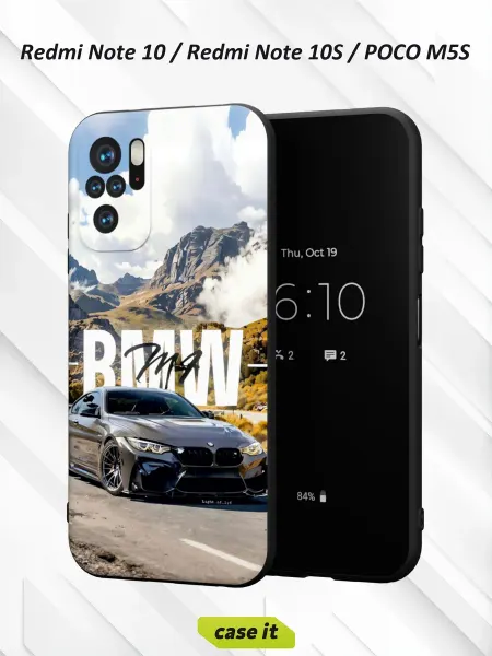 Case it Чехол на Redmi Note 10 Note 10S Poco M5S BMW M4 (F82)