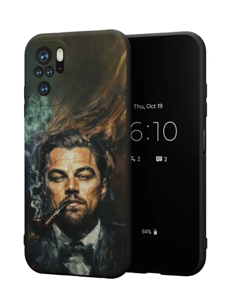 QuestCase Чехол на Redmi Note 10 Note 10S Poco M5Sпринт DiCaprio