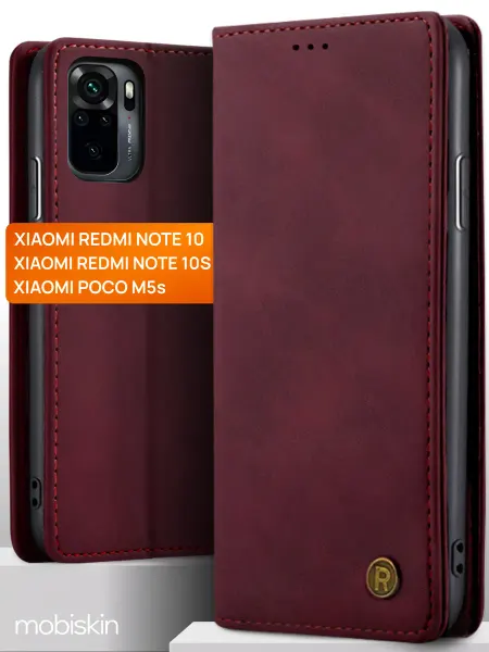Mobiskin Чехол-книжка на Xiaomi Redmi Note 10, 10S, Poco M5s
