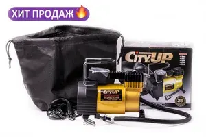 АВТОМОБИЛЬНЫЙ КОМПРЕССОР CityUp AC-580 TORNADO 30л/мин. 10 Атм. 110 Вт. Чехол в комплекте