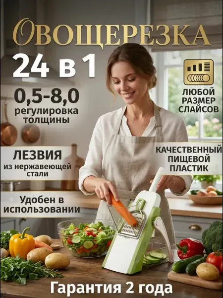 Мультислайсер 24 в1 Случайный цвет