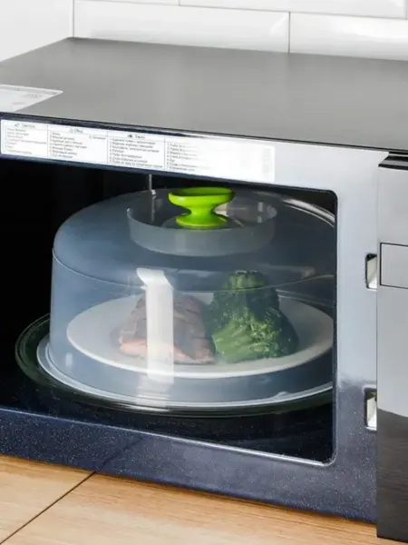 Крышка для микроволновки, диаметр 25 см, микс цвет