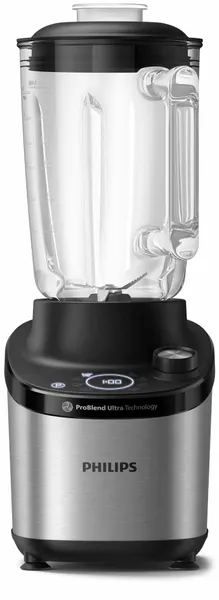 Стационарный блендер Philips HR3760/10, серебристый/черный, 12 скоростей