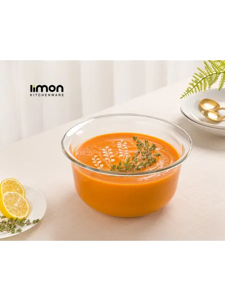 Limon Салатник 3л стеклянный без крышки