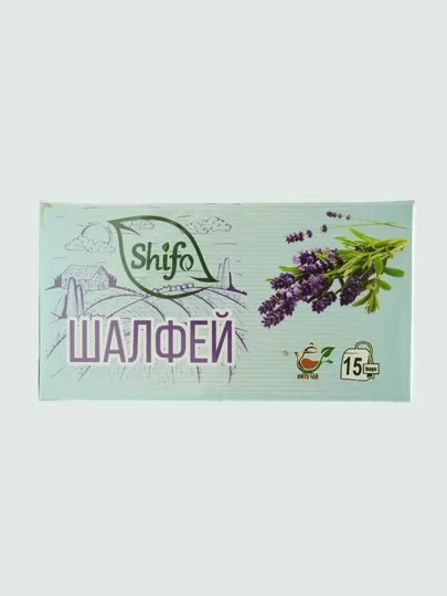 Фиточай Шалфей №15 — Природный антисептик для горла и крепкого иммунитета