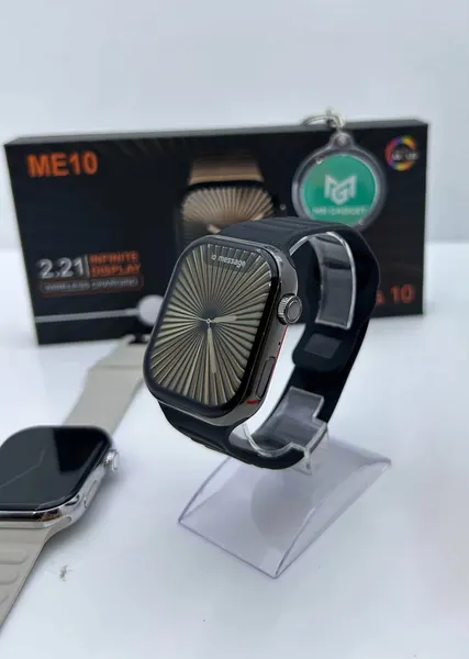 Умные часы ME10 (Series 10) — AMOLED, 2,21-дюймовый дисплей Infinite, беспроводная