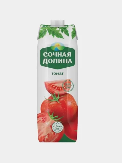 Сок Сочная Долина Томат, 1 л