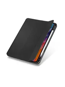 Чехол - книжка Uniq Transforma на планшет Apple iPad Air 10.9 2020 2022 / Айпад Эир защитный силиконовый бампер, 3 положения подставки, слот для хранения и зарядки Apple Pencil, серый