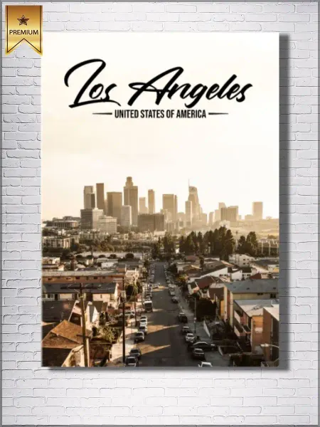 Classic Art Картина на холсте Los Angeles 1 20х30