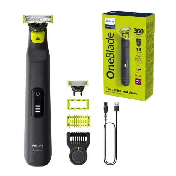 Триммер мужской OneBlade Pro 360 QP6542/10 для лица и тела