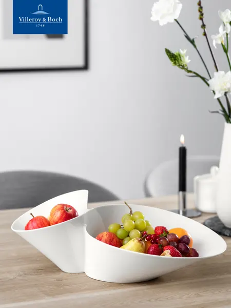 Villeroy & Boch Двойной салатник 49х27 см, NewWave, Премиум-Фарфор