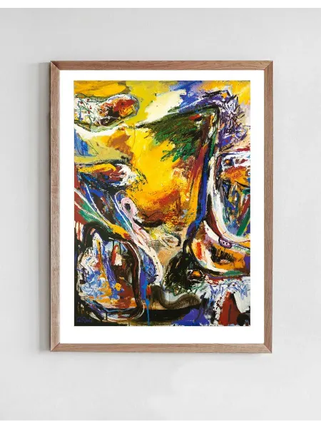 Onllyart Постер Слоистый абстракционизм 50x70