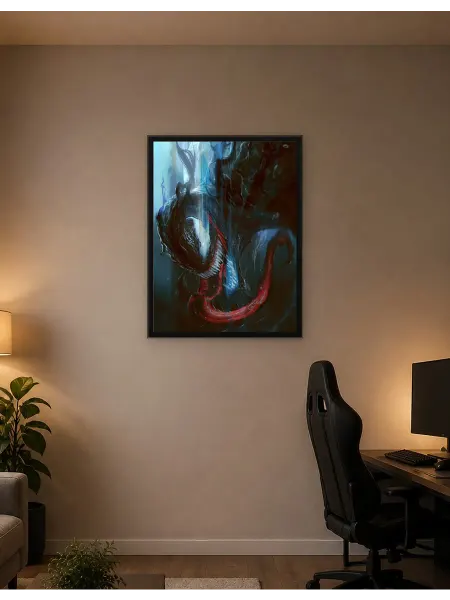Postersbase Плакат Веном Крупным планом 50x70