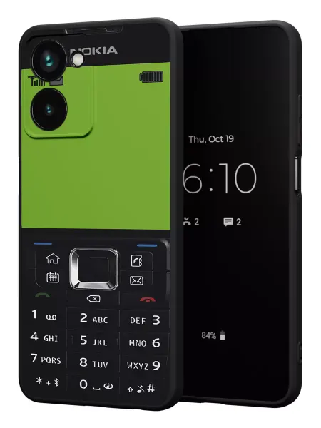 PBl store Чехол на Realme 10 4G с принтом Nokia