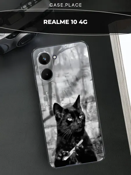 Realme Чехол на 10 4G мем