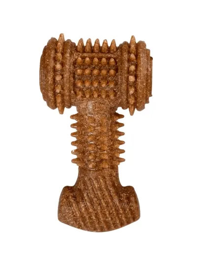 Игрушка Молоток, для собак с древесным волокном, 10,5х6х3,5см