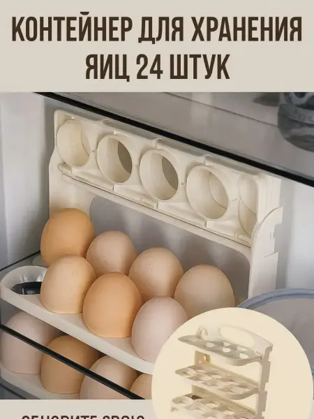 Айч контейнер для яиц в холодильник