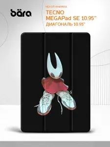 Чехол книжка на Tecno MEGAPad SE 10.95 / Техно МегаПад СЕ 10.95" с принтом Silksong Хорнет