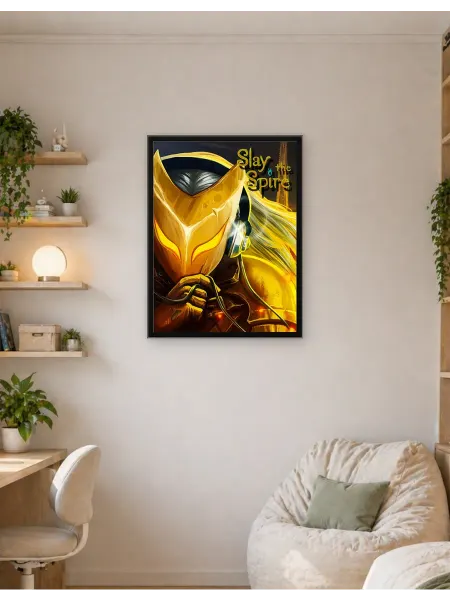 Postersbase Арт-постер Слей зе Спайр Персонаж в наушниках 30x40