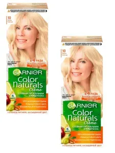 Крем-краска для волос Garnier Color Naturals 10 Белое солнце 112 мл-2 шт