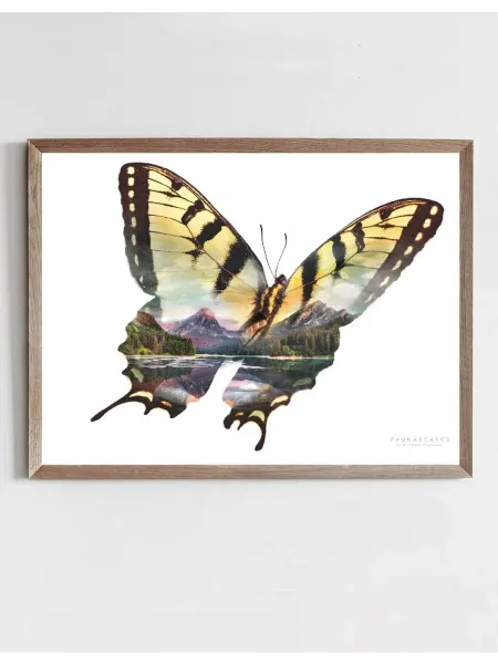 Onllyart Постер Озеро Голден-Маунтин 50x70