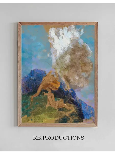 Re.productions Постер Caïn et Abel - Odilon Redon