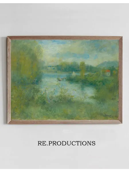 Re.productions Постер Petit bras de Seine à - Pierre-Auguste Renoir