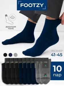 Носки Footzy мужские мужские, 10 пар