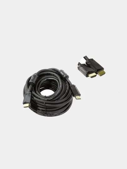 Кабель HDMI to HDMI 10 м FULL HD для ТВ, компьютеров, ноутбуков, видео и аудио устройств