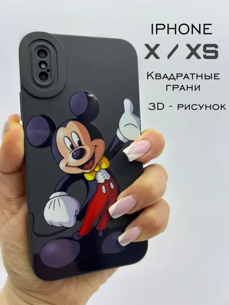 LOVRENT Чехол на iPhone X XS 10 с принтом и рисунком