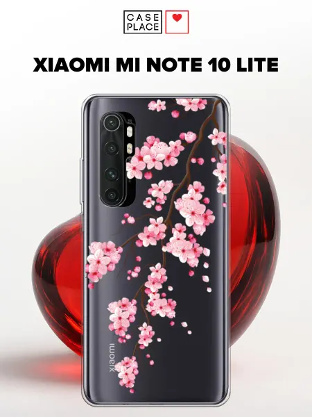 Xiaomi Чехол на Mi Note 10 Lite сакура