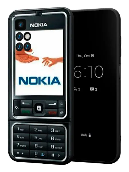 PBl store Чехол на Xiaomi Redmi 10 с принтом Nokia
