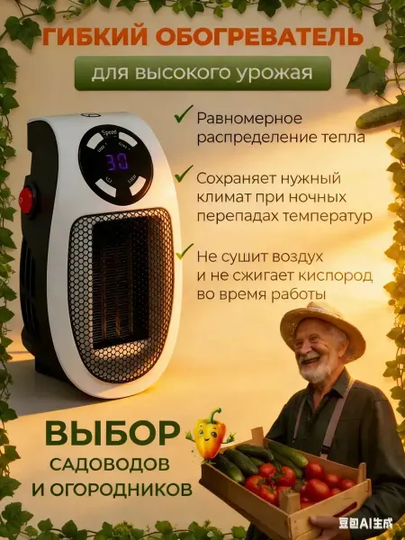 Обогреватель для дома электрический и растений