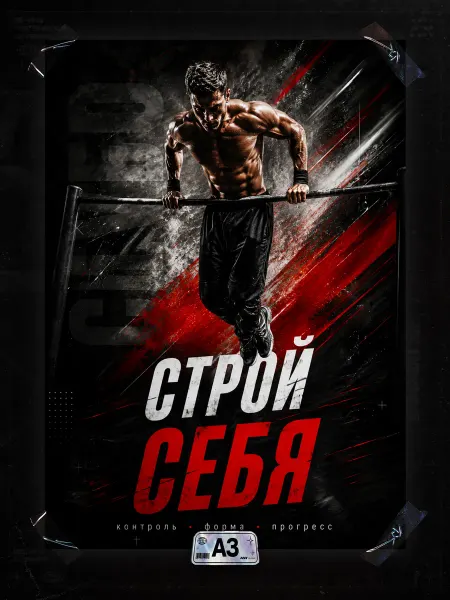Постер Мотивация спорт
