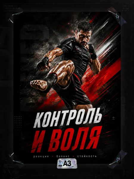 Постер Мотивация спорт