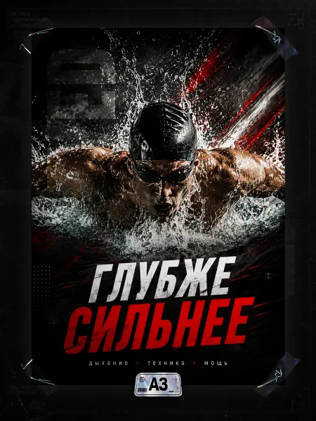 Постер Мотивация спорт