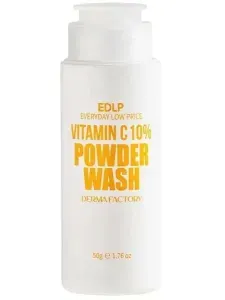 Осветляющая энзимная пудра с Витамином С Derma Factory Vitamin C 10% Powder Wash