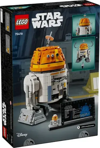 Конструктор LEGO STAR WARS Дроид Chopper (C1-10P) 1039 детали, возраст 10+, 75416