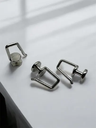 Металлические крючки для штор и карниза, 100 и 50 шт
