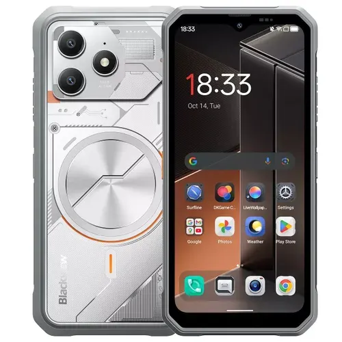 Blackview Смартфон BlackView FORT 100 Ростест (EAC) 8/128 ГБ, Nano-SIM, белый
