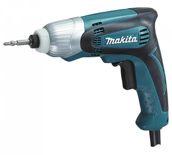Makita Ударный сетевой шуруповерт 230Вт - 100Нм TD0100