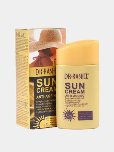 Солнцезащитный крем Dr.Rashel Sun Cream SPF 100, 80 грамм