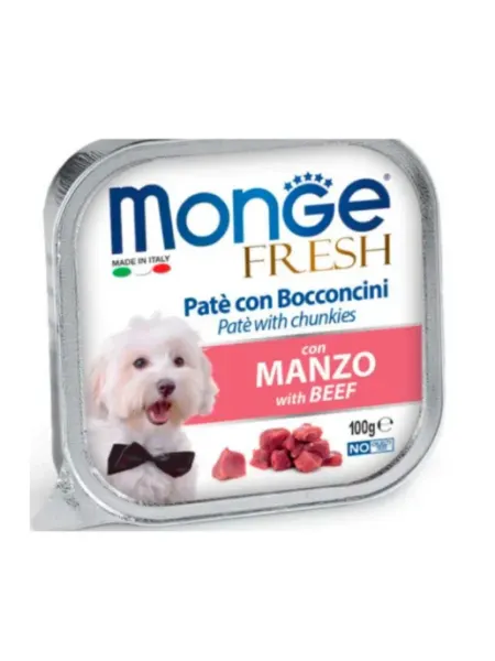Ламистер Monge Fresh паштет с говядиной 100 грамм