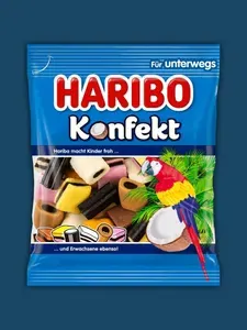 Лакричный мармелад HARIBO Konfekt (Конфект) 100г Германия